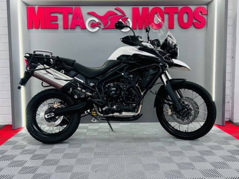 TRIUMPH - TIGER 800XC - 2013/2014 - Branca - R$ 43.900,00