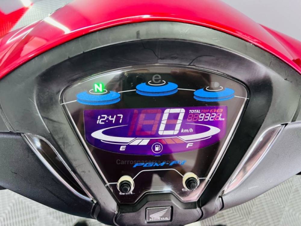 HONDA - BIZ 125 - 2021/2021 - Vermelha - R$ 16.900,00