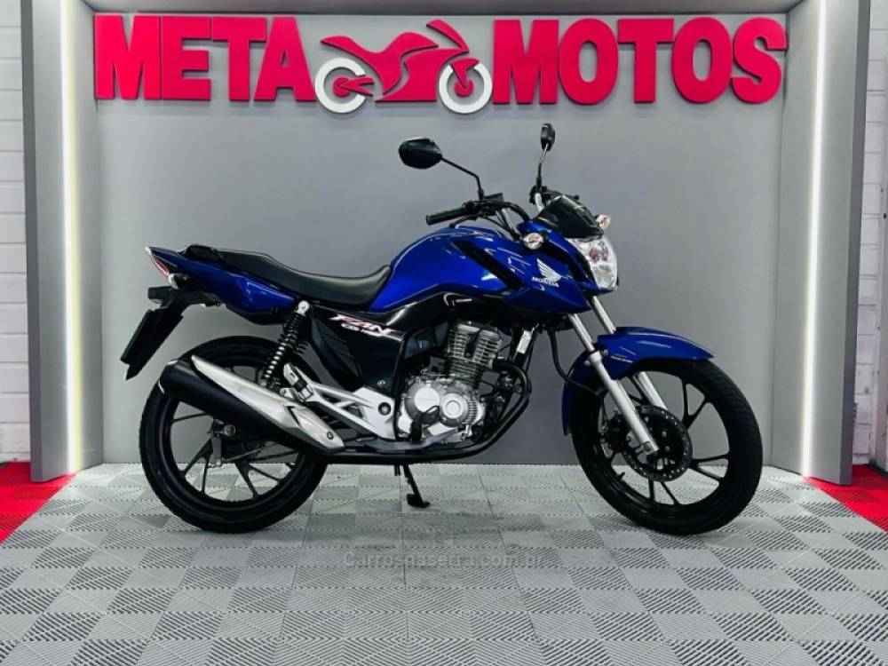 HONDA - CG 160 - 2022/2022 - Azul - R$ 18.500,00