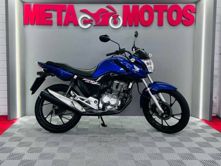 HONDA - CG 160 - 2022/2022 - Azul - R$ 18.500,00