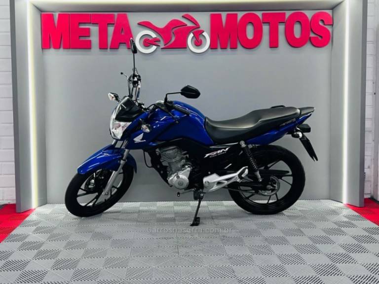 HONDA - CG 160 - 2022/2022 - Azul - R$ 18.500,00