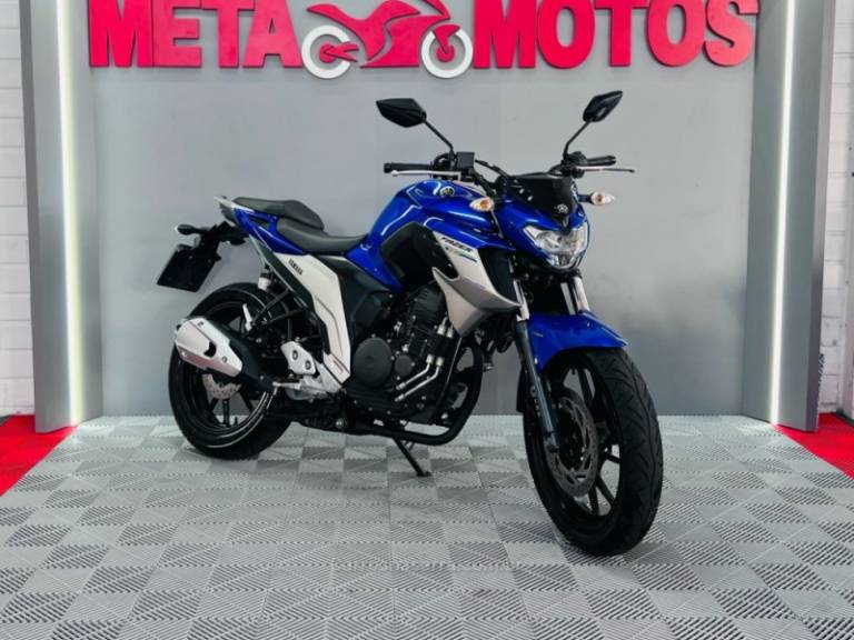 YAMAHA - FAZER - 2020/2021 - Azul - R$ 21.900,00