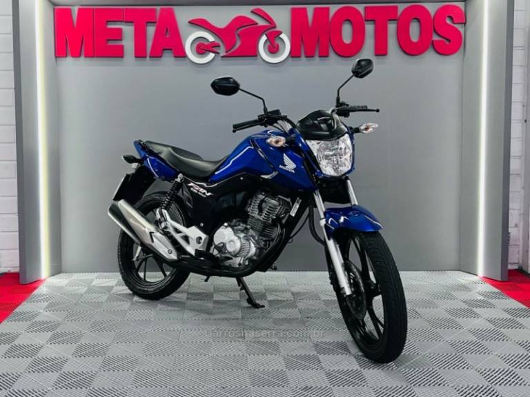 HONDA - CG 160 - 2022/2022 - Azul - R$ 18.500,00